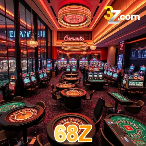 Entre no Cassino do 68z.com e Viva Emoções Únicas